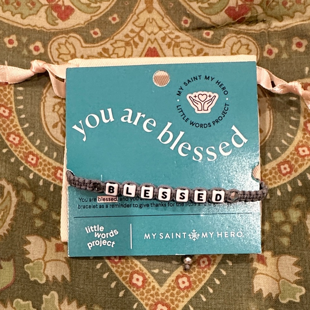 Little Words Project “BLESSED” Bracelet